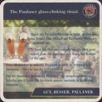 Beer coaster paulaner-191-zadek-small