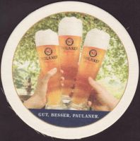 Beer coaster paulaner-192-zadek-small