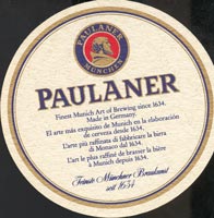 Beer coaster paulaner-2-zadek