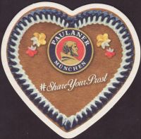 Pivní tácek paulaner-201