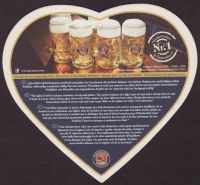 Beer coaster paulaner-216-zadek