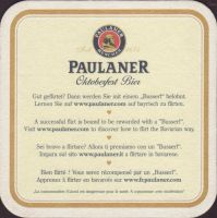 Beer coaster paulaner-218-zadek-small