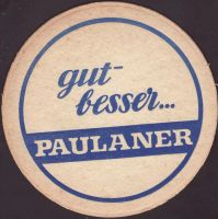 Beer coaster paulaner-226-zadek-small