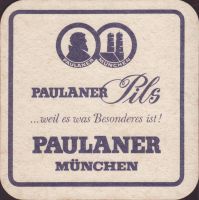 Beer coaster paulaner-228-small
