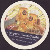 Beer coaster paulaner-229-zadek