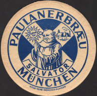 Beer coaster paulaner-231-oboje-small