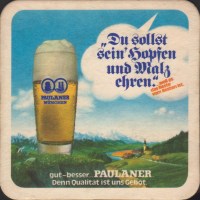 Beer coaster paulaner-241