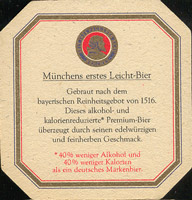 Beer coaster paulaner-39-zadek