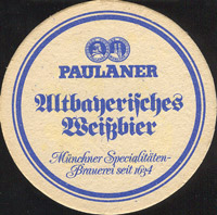 Beer coaster paulaner-45