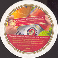 Beer coaster paulaner-46-zadek