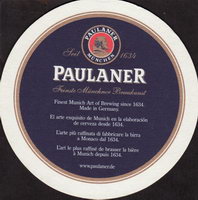 Beer coaster paulaner-49-zadek-small