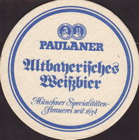 Beer coaster paulaner-52