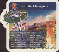 Beer coaster paulaner-58-zadek