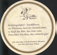 Beer coaster paulaner-6-zadek