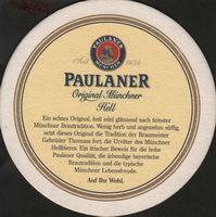 Pivní tácek paulaner-60-zadek