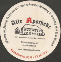 Beer coaster paulaner-68-zadek