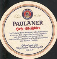 Beer coaster paulaner-7-zadek