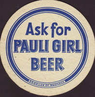 Beer coaster paulaner-75-oboje