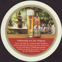 Beer coaster paulaner-82-zadek