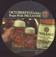 Beer coaster paulaner-88-zadek-small