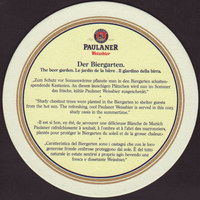 Beer coaster paulaner-94-zadek