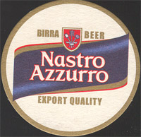1 Peroni Nastro Azzuro Beer Mat Coaster ItalyRareUnused B160 