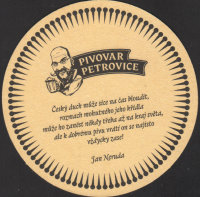 Beer coaster petrovice-1-zadek