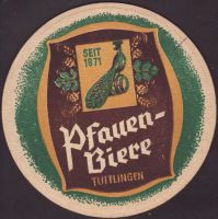 Beer coaster pfauenbrauerei-tuttlingen-2