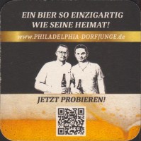 Beer coaster philadelphia-dorfjunge-kiwi-1-zadek