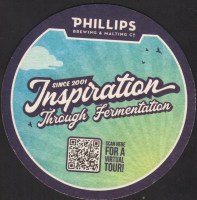 Beer coaster phillips-brewing-company-10-zadek-small