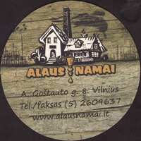 Beer coaster piniavos-alutis-1-zadek