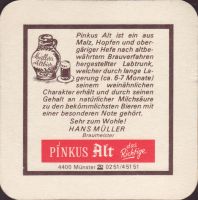 Beer coaster pinkus-muller-3-zadek