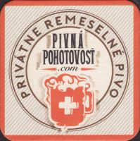 Beer coaster pivna-pohotovost-1-zadek