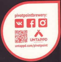 Beer coaster pivot-point-4-zadek