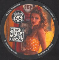 Beer coaster pivovar-66-1-zadek-small