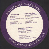 Beer coaster pivovar-hostomice-pod-brdy-5-zadek-small