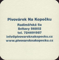 Beer coaster pivovarek-na-kopecku-3-zadek