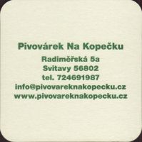 Beer coaster pivovarek-na-kopecku-4-zadek