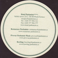 Beer coaster pivovarsky-dvur-plzen-7-zadek