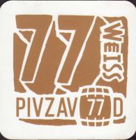 Beer coaster pivzavod-77-4