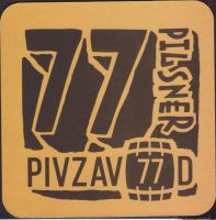 Beer coaster pivzavod-77-5