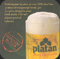 Beer coaster platan-11-zadek