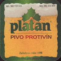 Beer coaster platan-25-small