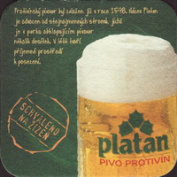 Beer coaster platan-25-zadek-small