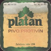 Pivní tácek platan-76