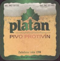 Pivní tácek platan-77