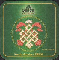 Beer coaster platan-92-zadek