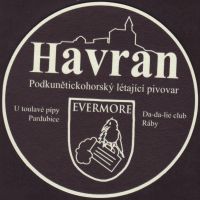 Beer coaster podkunetickohorsky-letajici-pivovar-havran-1-small