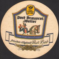 Beer coaster post-brauerei-nesselwang-4-small