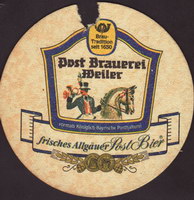 Beer coaster post-brauerei-weiler-3-small